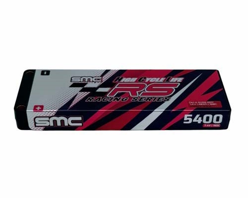 SMC HCL-RS 7.4V-5400mAh 150C ULCG 5mm 16.5mm Inboard Hardcase Product Code: 54150-2S1P