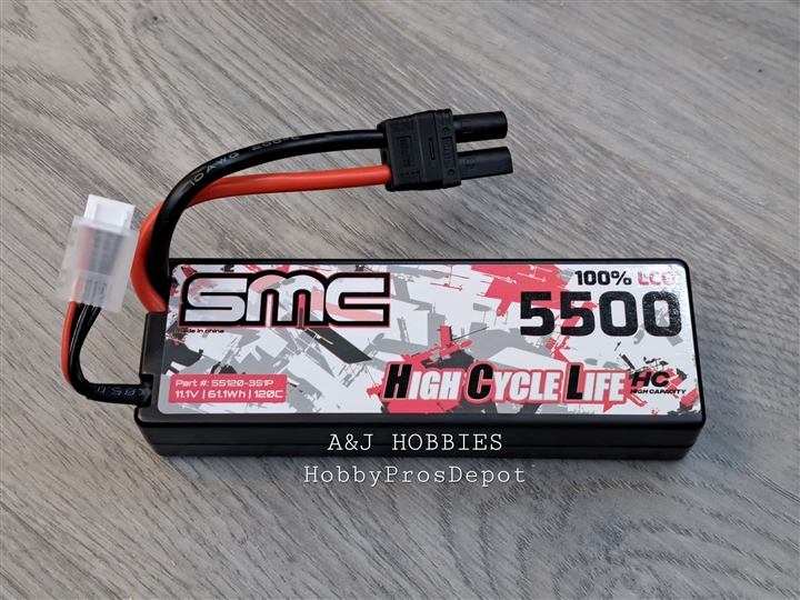 SMC HCL-HC 11.1V-5500mAh 120C Hardcase - 55120-3S1P