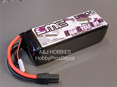 HCL-HVP Flight 22.8V-5800mAh-120C with EC5, 58120-6S1P