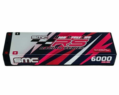 SMC HCL-RS 7.4V-6000mAh 150C LCG 5mm Inboard Hardcase VTA Product Code: 60150-2S1P