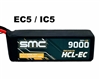 SMC HCL-EC 14.8V 9000mAh 100C Long G10 Protection Plates (EC5) 90100-4S1PL