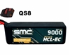 SMC HCL-EC 14.8V 9000mAh 100C G10 Protection Plates - 90100-4S1P