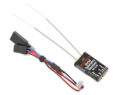 Spektrum RC DSMX Quad Racing Serial Receiver w/Telemetry , SPM4649T
