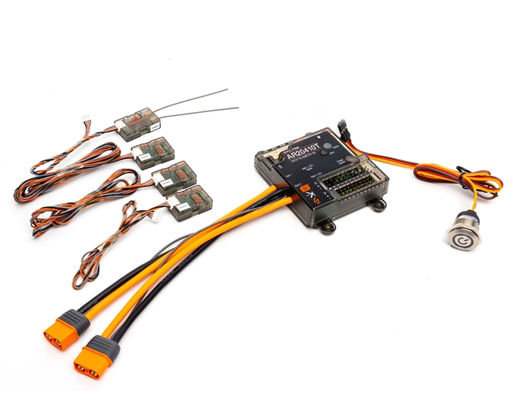 Spektrum  AR20410T 20-Channel PowerSafe Telemetry Receiver - SPMAR20410T