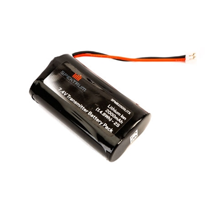 2000 mAh TX Battery: DX9,DX7S,DX8 SPMB2000LITX