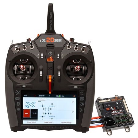 Spektrum iX20SE 20-Channel DSMX Transmitter Combo with AR20400T PowerSafe Receiver - SPMR20110C