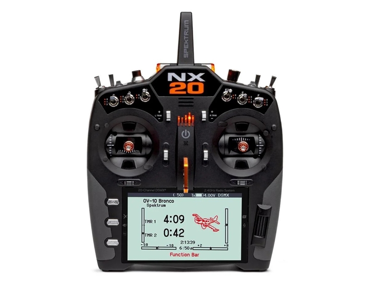 Spektrum RC NX20  DSMX 20-Channel Radio System (Transmitter Only)SPMR20500