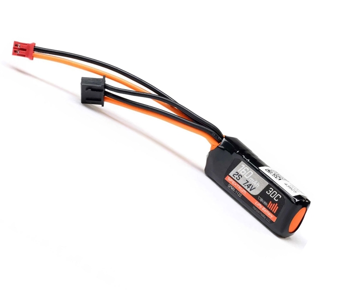 Spektrum 7.4V 160mAh 2S 30C LiPo Battery: PH2.0,  SPMX1122