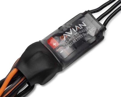 SPMXAE1015C Avian 15 Amp Brushless Smart ESC, 2S-4S