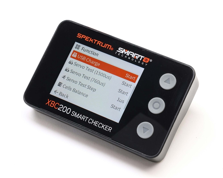 Spektrum  XBC200 Smart LiPo Battery Checker & Servo Tester - SPMXBC200