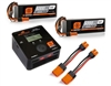 Spektrum PowerStage 8S Bundle w/Two 4S Smart LiPo Hard Case Batteries (5000mAh)