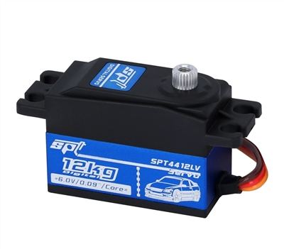 SPT4412LV 12KG Metal Gear Low Profile Digital Servo for 1/10 On-Road Touring