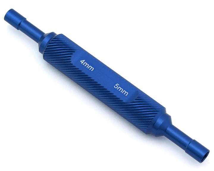 ST Racing Concepts Mini Crawler Aluminum Thin-Walled Wheel Nut Wrench (Blue) (4mm/5mm) SPTSTRA45NB