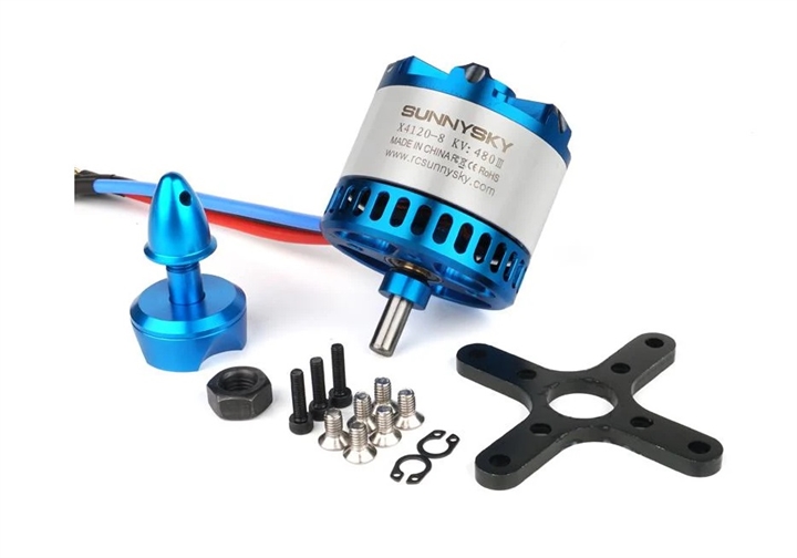 SunnySky X Series V3 X4120 480KV V3 Brushless Motors - SSXV3X4120480