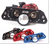 Heavy Duty Aluminum Dual Power Switch with Fuel Dot for Larger Size RC Airplane 22AWG (Red)