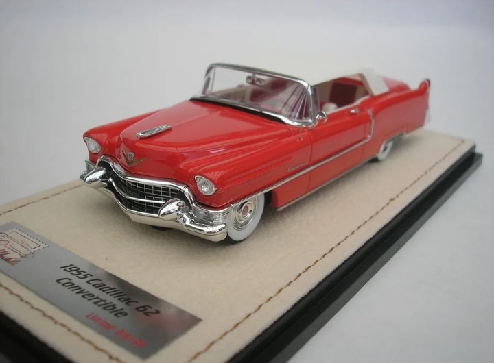 1/43 scale STAMP-MODELS - CADILLAC - SERIES 62 CABRIOLET CLOSED 1955, LIMITED 022/199