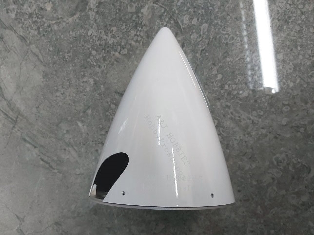 Skywing Carbon Fiber Spinner 2.75" White