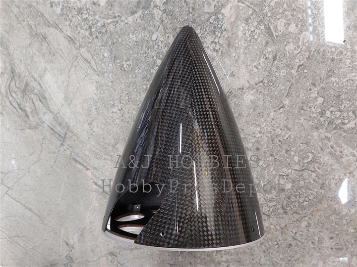 Skywing Carbon Fiber Spinner 3.5" Black Carbon