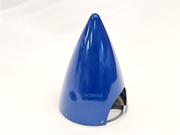 Skywing Carbon Fiber Spinner 4" Blue (89-91")
