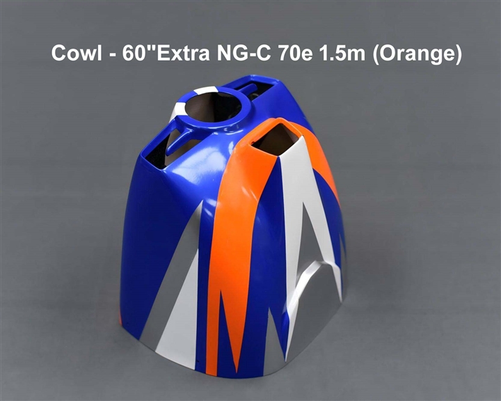 Cowl for Skywing RC - 60" Extra NG-C 70e 1.5m (Orange)