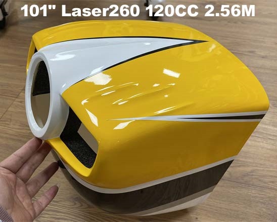 Cowl for 101" Laser260-D (white yellow )