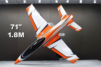 Skywing RC 71" Falcon 1.8M Jet Orange (included: Scale Landing Gear. Tailpipe, )