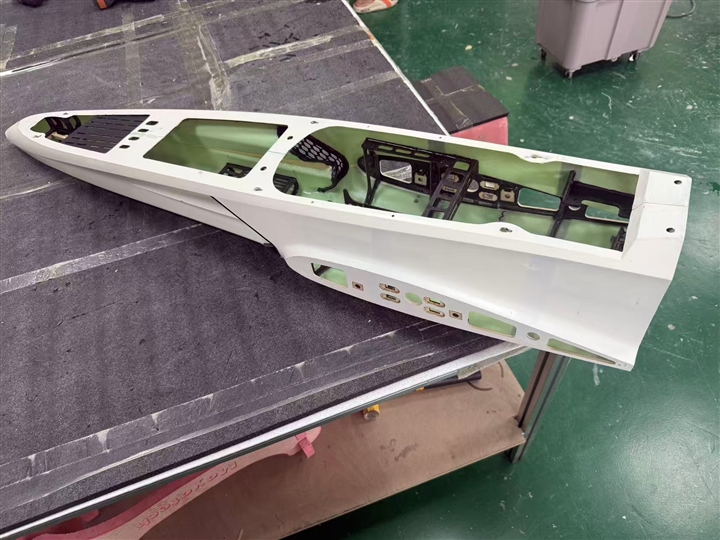 Forward fuselage Unpainted for 2.1m Falcon Jet with out wiring and fittings
