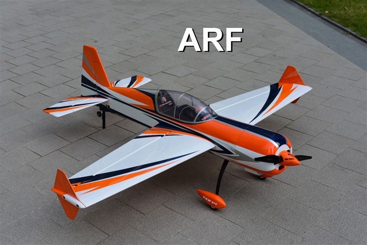 Skywing RC 60" YAK54 -B (White/Orange/Blue) 70e 1.5m  ARF