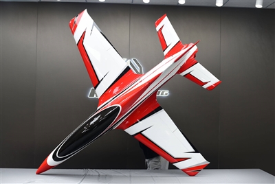 Skywing RC 82" falcon 2.1M Jet Red (included: Scale Landing Gear. Tailpipe) Pre-Order Special CAD$3999.99 (Please Call 905-305-1479)