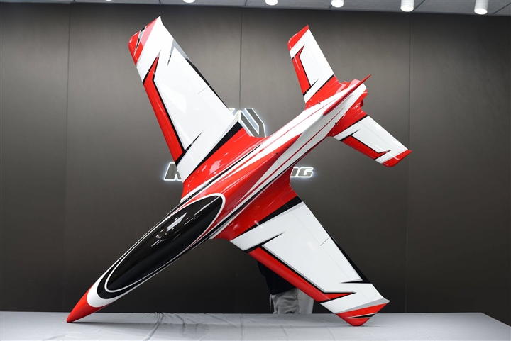 Skywing RC 82" falcon 2.1M Jet Red (included: Scale Landing Gear. Tailpipe)
