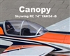 Canopy for SW 74" YAK54 -B (white/orange/blue)