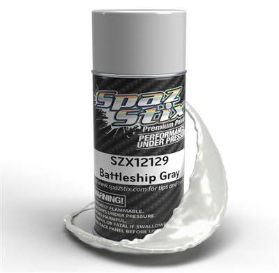 Battleship Gray Aerosol Paint, 3.5oz Can