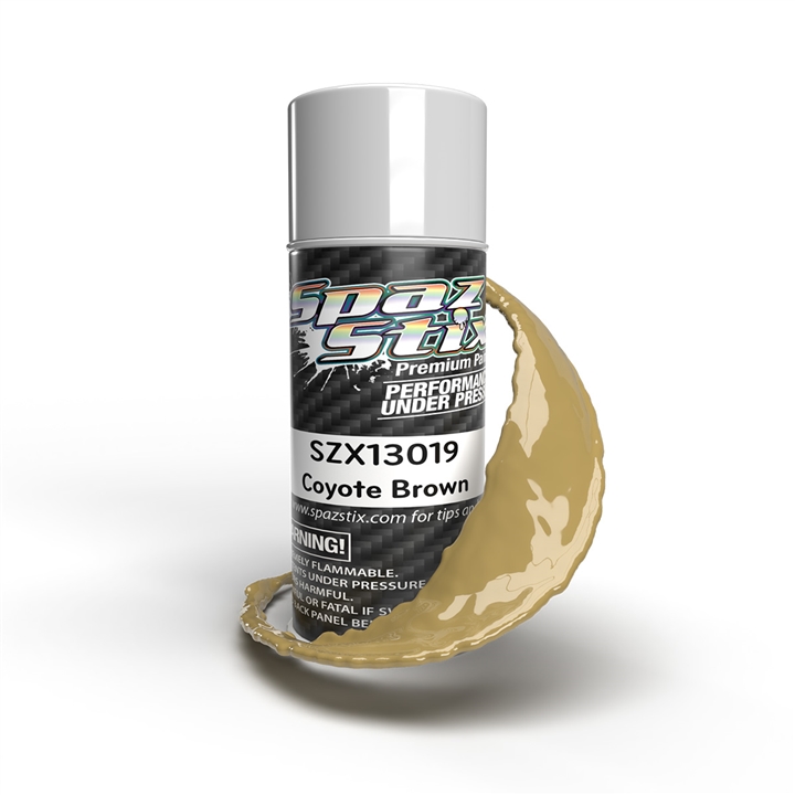 SZX13019  Coyote Brown Aerosol Paint, 3.5oz Can