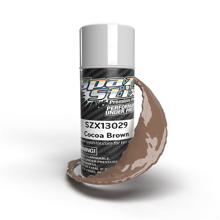 SZX13029  Cocoa Brown Aerosol Paint, 3.5oz Can