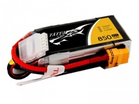 Tattu 850mAh 11.1V 45C 3S1P Lipo Battery Pack with XT60 plug