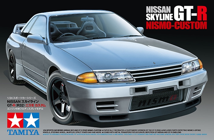 Tamiya 1/24 Nissan Skyline GT-R (R32) Nismo-Custom Model Kit TAM24341