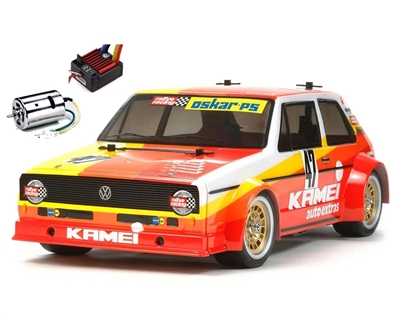 Tamiya Volkswagen Golf MK.1 GRP.2 1/10 On Road Kit (M-05) with Hobbywing ESC,  TAM47308