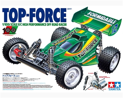 Tamiya  1/10 2017 Top-Force Limited Edition 4WD Buggy Kit - TAM47350