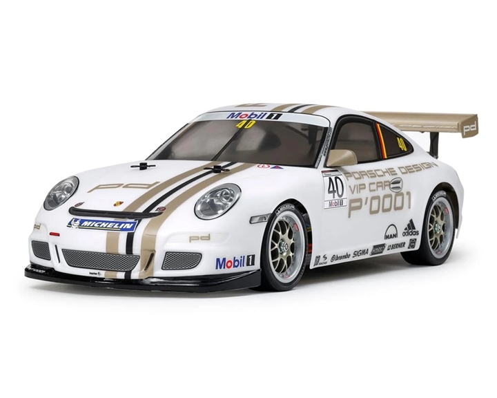 Tamiya Porsche 911 GT3 Cup VIP2008 1/10 4WD Electric Touring Car Kit (TT-01 E) TAM47429