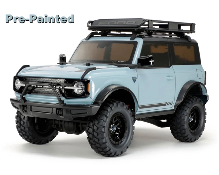 Tamiya 2021 Ford Bronco 1/10 4WD Scale Truck Kit (CC-02) (Pre-Painted) TAM47483-60A