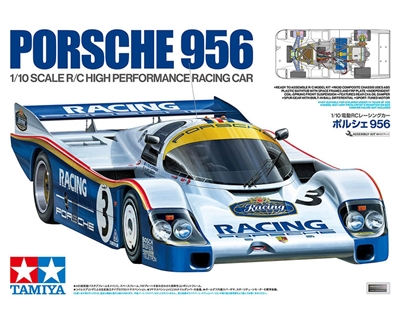 Tamiya Porsche 956 1/10 2WD On-Road Kit (Limited Edition) TAM47508