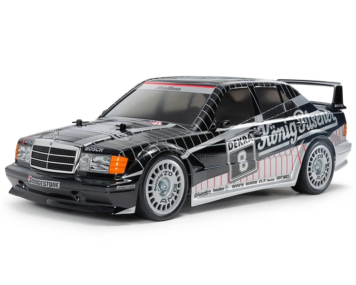 Tamiya TT-02 91' Mercedes-Benz 190 E 2.5-16 EVO II 1/10 4WD Electric Touring Car (Limited Edition) (TT-02) (Painted Body) TAM47525