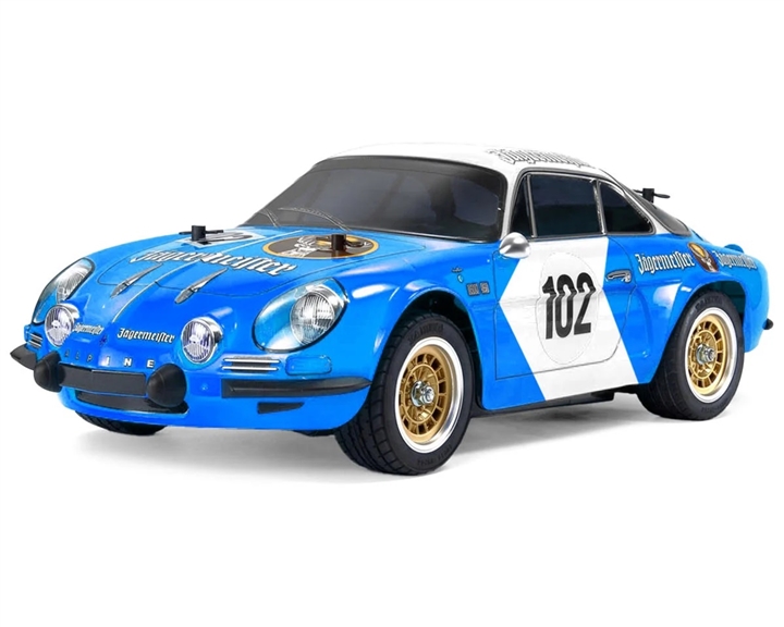 Tamiya 1973 Alpine A110 JÃ¤germeister Body w/Parts Set (Clear) TAM51690