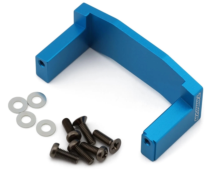 Tamiya TT-02 Aluminum Servo Mount (Blue) TAM54977