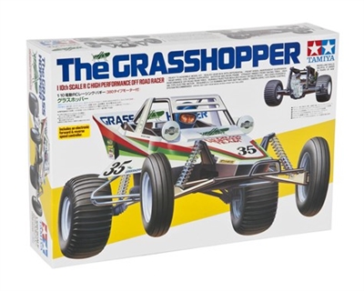 Tamiya Grasshopper 1/10 Off-Road 2WD Buggy Kit with Motor and ESC ( Speed Controller) TAM58346-60A