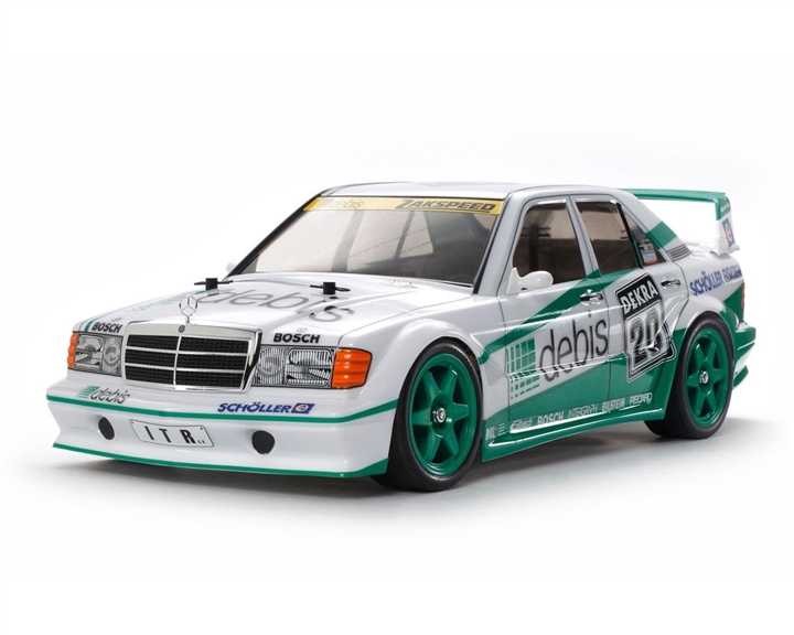 Tamiya 190E EVO.II Zakspeed Debis 1/10 4WD Electric Touring Car Kit (TT-01E) TAM58656