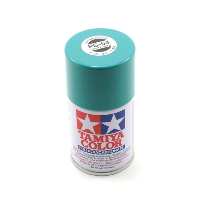 Tamiya PS-54 Cobalt Green Spray Paint (100ml) TAM86054