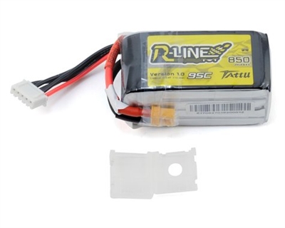 Tattu "RLine" 4s LiPo Battery 95C (14.8V 850mAh) TAT-RL-95C-850-4S1P-XT30