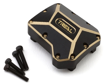 Treal Hobby Brass Differential Cover for Traxxas TRX-4 (Black) (70g) TLHTTRX4-23