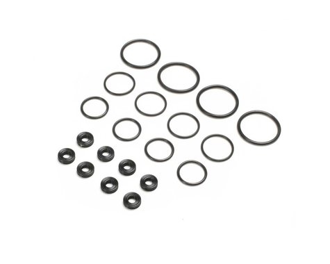 Seal Set, X-Rings, G3 3mm V2 (4 shocks) TLR233060